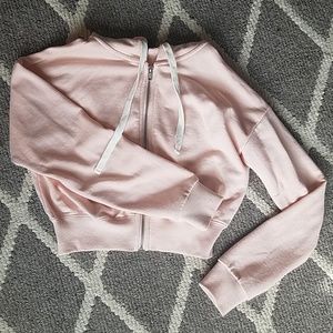 Cropped Zip Up Hoodie Forever 21 NWT